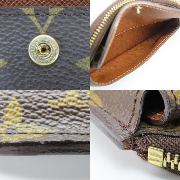 LOUIS VUITTON Wallet Coin Case Monogram Brown M60025 LV Accessories - Picture 10 of 11